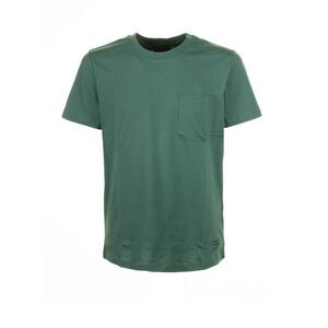 PEUTEREY Men's Short Sleeve Crew Neck T-Shirt with Chest Pocket Men GREEN